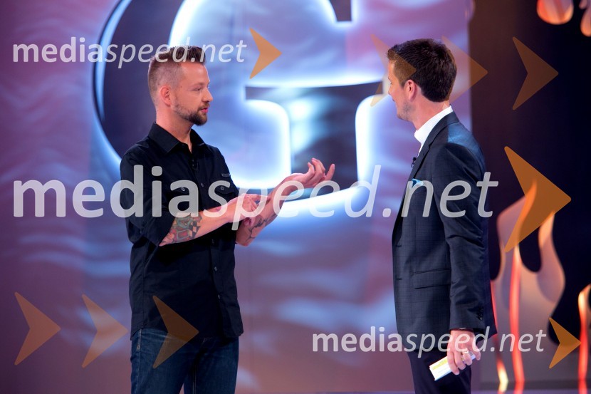  Bine Volčič, kuharski mojster;  Boštjan Romih, televizijski voditeljGostilna išče šefa, začetek nove sezone