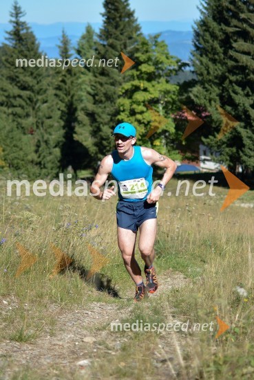  Klemen Hojnik, tekač (214)Trail maraton Pohorje