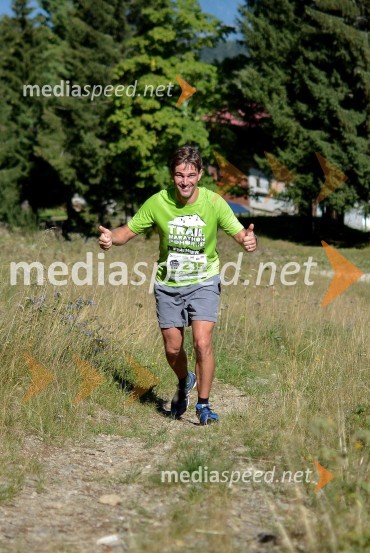  Matjaž Golič, tekač (235)Trail maraton Pohorje