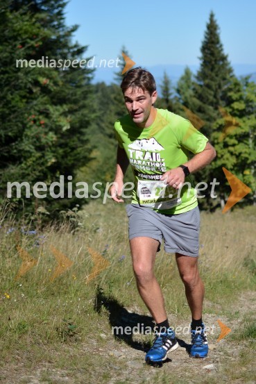  Matjaž Golič, tekač (235)Trail maraton Pohorje