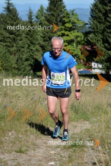  Branko Gornjak, tekač (215)Trail maraton Pohorje