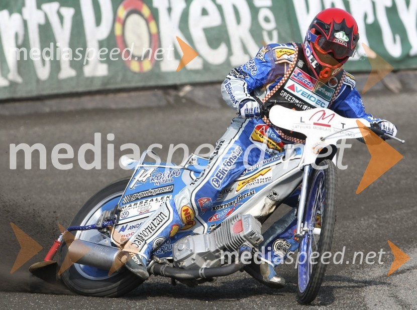 Rune Holta (Poljska)SPEEDWAY GRAND PRIX, VN LATVIJE, trening