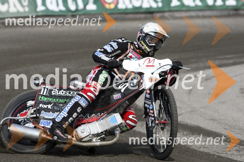 Scott Nicholls (Velika Britanija)SPEEDWAY GRAND PRIX, VN LATVIJE, trening
