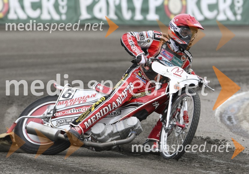 Hans Andersen (Danska)SPEEDWAY GRAND PRIX, VN LATVIJE, trening