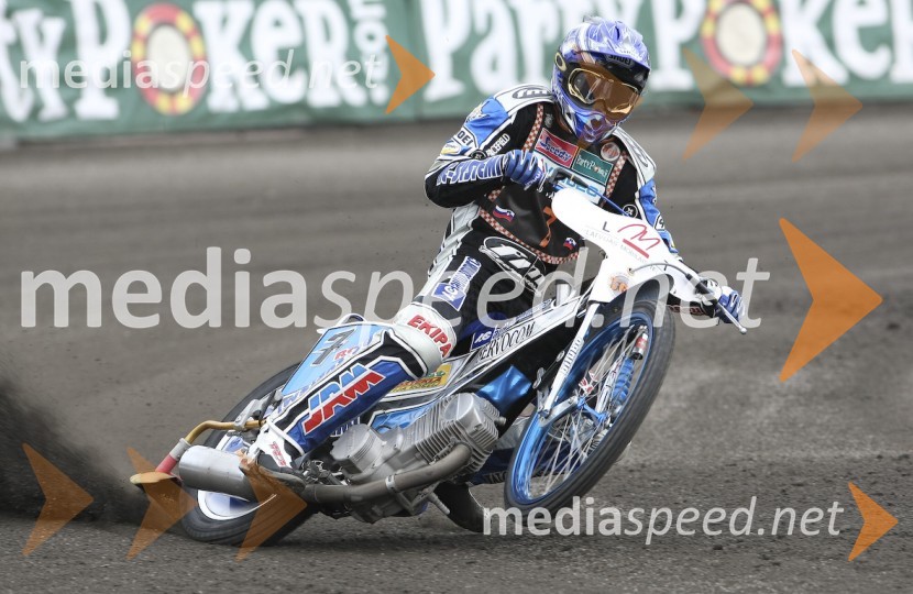 Matej Žagar (Slovenija)SPEEDWAY GRAND PRIX, VN LATVIJE, trening