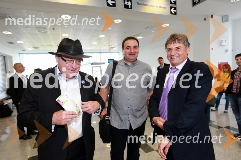 dr. Andrej Fištravec, župan, Mestna občina Maribor;  Saša Pelko, vodja svetniške skupine Liste Župana Andreja Fištravca v MS MOM; mag. Bojan Babič, direktor Mestne uprave MOMBojan Babič razrešen z mesta direktorja Mestne uprave MO Maribor