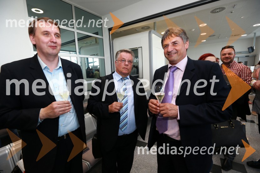  Marko Kovačič, svetovalec župana Mestne občine Maribor;  Jože Stegne,  predsednik uprave, Delavska hranilnica; mag. Bojan Babič, direktor Mestne uprave MOMBojan Babič razrešen z mesta direktorja Mestne uprave MO Maribor