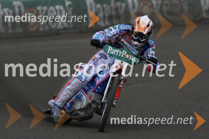 Jason Crump (Avstralija)SPEEDWAY GRAND PRIX, VN Češke 2007, trening