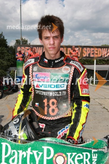 Matej Kus (Češka)SPEEDWAY GRAND PRIX, VN Češke 2007, trening