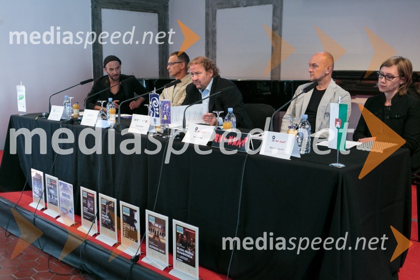  Tomaž Pandur, režiser;   Igor  Samobor, igralec, ravnatelj SNG Drama Ljubljana;  Darko  Brlek, direktor, Festival Ljubljana;  Iztok Kovač, direktor Zavoda EN-KNAP in umetniški vodja Centra kulture Španski borci;  Marjeta Lavrič, Direktorica Centra kulture Španski borci ter vodja programa in produkcije Zavoda EN-KNAPPandrujev Faust in druge velike zgodbe do zaključka Festivala Ljubljana