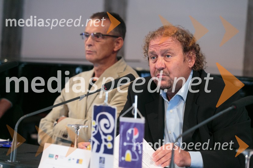   Igor  Samobor, igralec, ravnatelj SNG Drama Ljubljana;  Darko  Brlek, direktor, Festival LjubljanaPandrujev Faust in druge velike zgodbe do zaključka Festivala Ljubljana