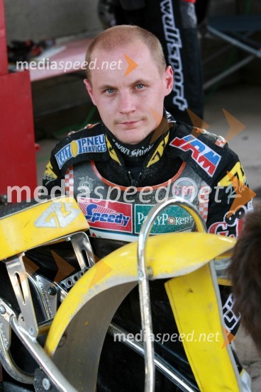 Josef Franc (Češka)SPEEDWAY GRAND PRIX, VN Češke 2007, trening
