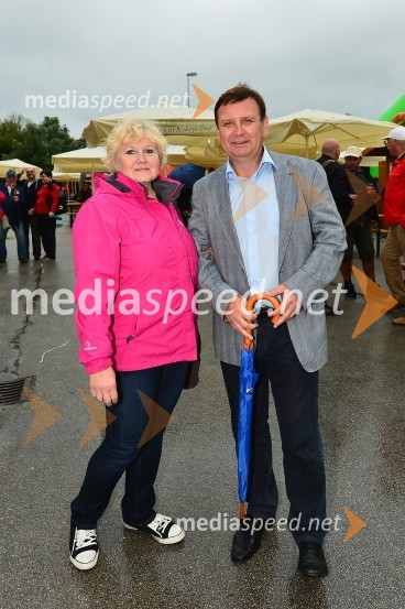  Mirjana  Balažek; mag. Anton Balažek, župan občine LendavaLendavska trgatev 2015