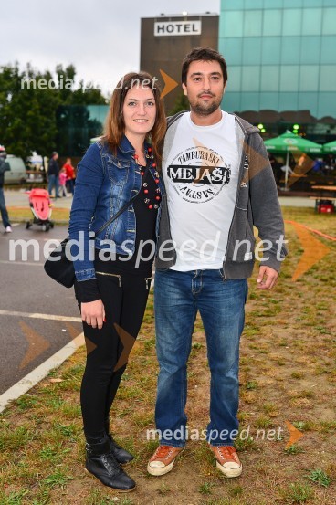  Monika Bači, direktorica prireditve Lendavska trgatev 2015;  Tomislav MiscinLendavska trgatev 2015