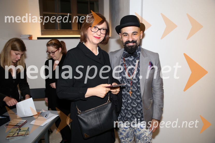  Mirjana Koren, direktorica, Pokrajinski muzej Maribor;  Joseph Tawadros, glasbenikOtvoritev prenovljene Minoritske cerkve