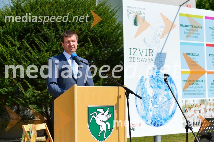 mag. Branko Kidrič, župan, Občina Rogaška SlatinaMedical center Rogaška z obnovo zgradbe Terapija in inovativnimi zdravstvenimi programi