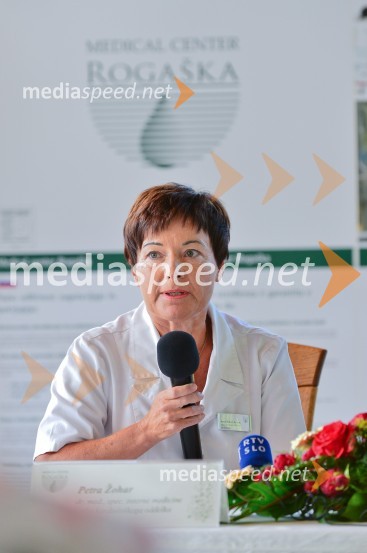  Petra Žohar,  dr. med., specialistka interne medicine – kardiologinjaMedical center Rogaška z obnovo zgradbe Terapija in inovativnimi zdravstvenimi programi