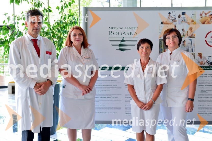 prof. dr. Igor But, dr. med., spec. ginekologije in porodništva;  Suzana Lazarova, dr. med., spec. interne medicine;  Petra Žohar,  dr. med., specialistka interne medicine – kardiologinja;  Anita Kek - Ljubec, dr. med., specialistka interne medicine – gastroenterologinja, strokovna direktorica, Medical center RogaškaMedical center Rogaška z obnovo zgradbe Terapija in inovativnimi zdravstvenimi programi