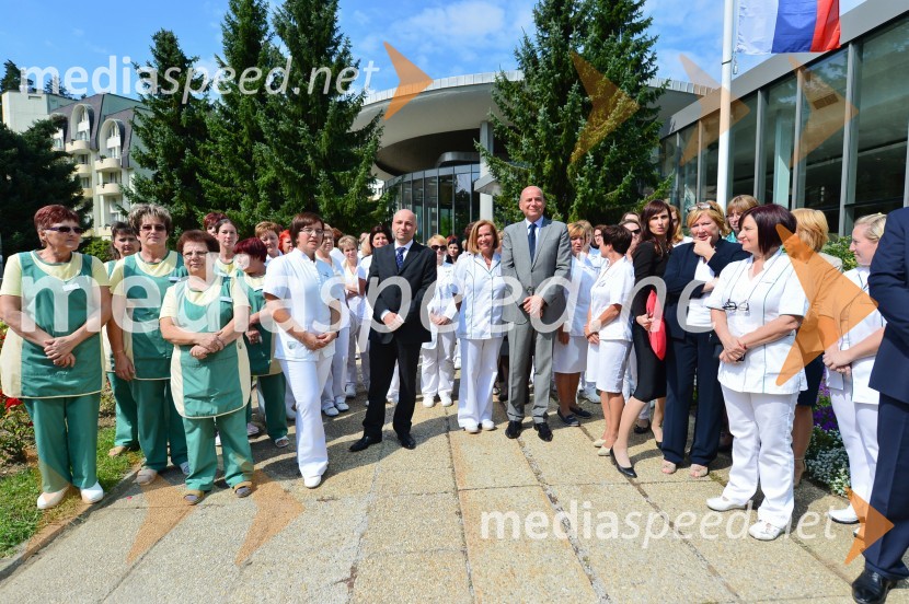 Medical center Rogaška z obnovo zgradbe Terapija in inovativnimi zdravstvenimi programi
