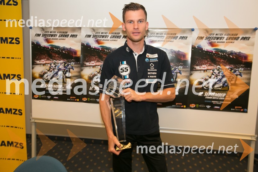  Matej Žagar, speedwayist (Slovenija)V Krškem vse nared za moto športni spektakel sezone