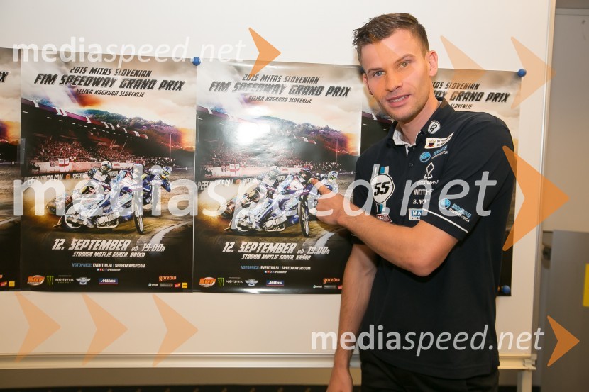  Matej Žagar, speedwayist (Slovenija)Žagarju se je smejalo