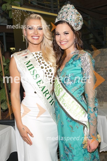  Patricia  Peklar, Miss Earth 2014;  Laura Škvorc, Miss Earth 2015Miss Slovenije 2015 je Mateja Kociper