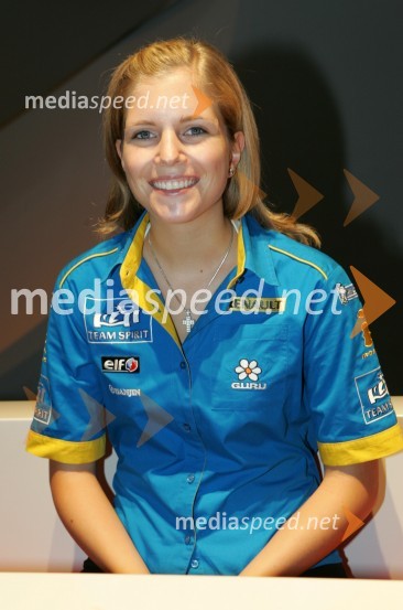 Renaultova hostesaMednarodni avtomobilski salon Frankfurt 2005