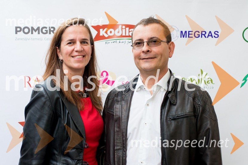 Maja Mešič;  Dragan Mešič, direktor Megras d.o.oFestival prekmurske šunke in gibanice 2015