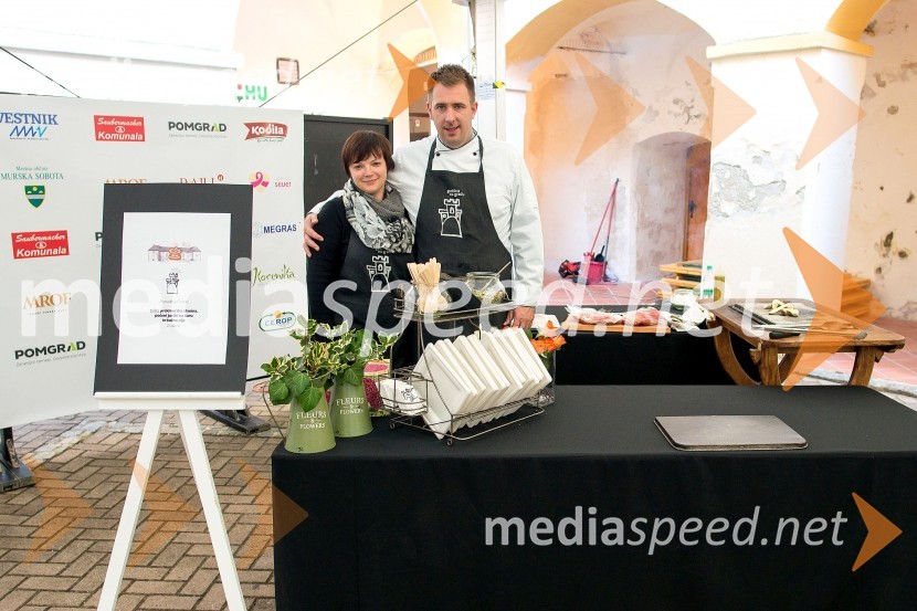 Gostilna Na Gradu, LjubljanaFestival prekmurske šunke in gibanice 2015