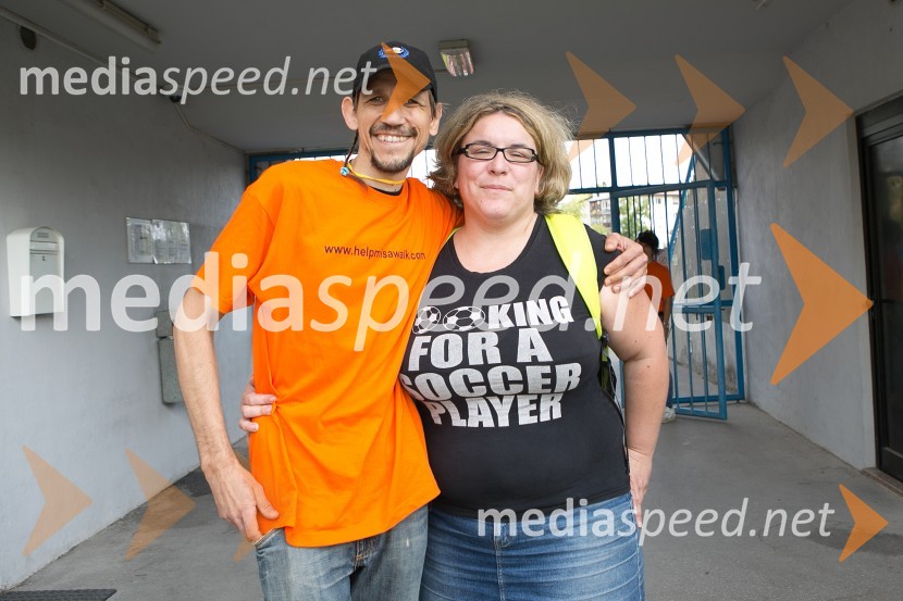  Aleš Prelog;  Maja PrelogLegende za Mišo, dobrodelna nogometna tekma