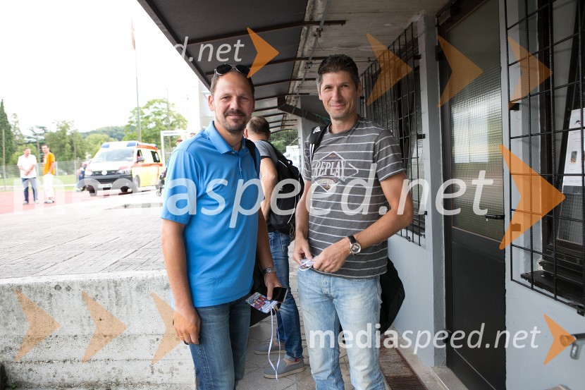  Ante  Šimundža, nekdanji nogometaš, nekdanji trener NK Maribor;  Simon Sešlar, nekdanji nogometašLegende za Mišo, dobrodelna nogometna tekma