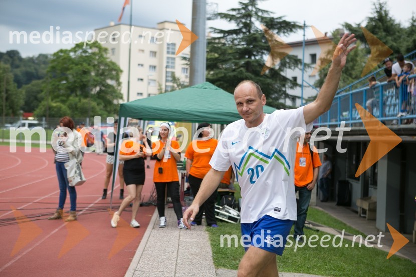  Milan Osterc, nekdanji nogometašLegende za Mišo, dobrodelna nogometna tekma