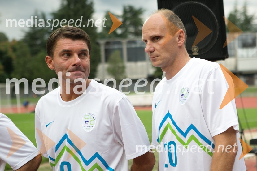  Sašo Udovič, nekdanji nogometaš;  Milan Osterc, nekdanji nogometašLegende za Mišo, dobrodelna nogometna tekma