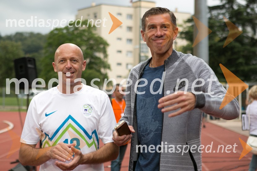  Mladen Rudonja, nekdanji nogometaš;  Srečko Katanec, selektor slovenske nogometne reprezentanceLegende za Mišo, dobrodelna nogometna tekma