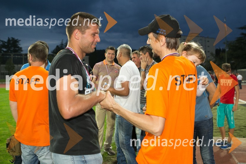  Amir Karić, nekdanji nogometaš;  Aleš PrelogLegende za Mišo, dobrodelna nogometna tekma