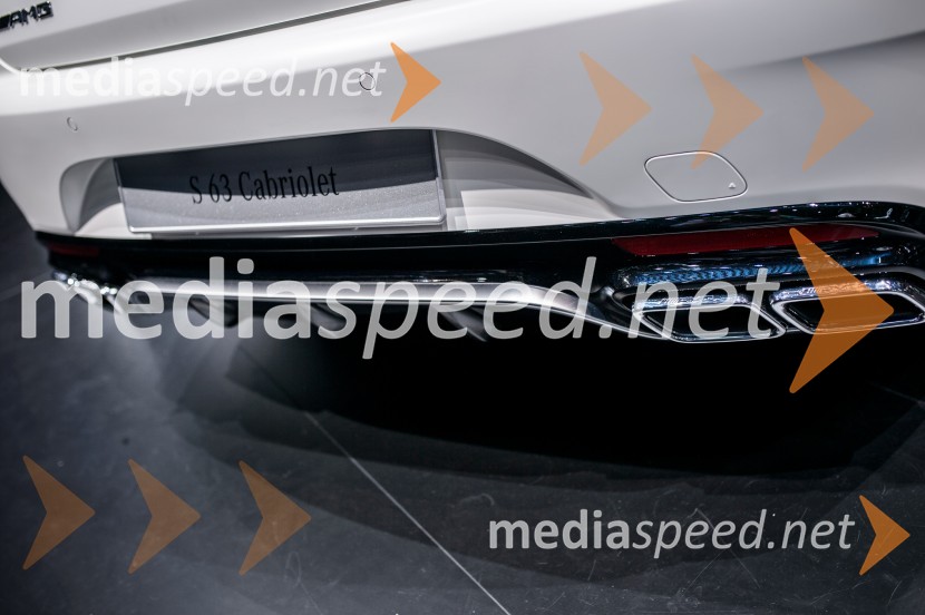 Mercedes-Benz S CabrioletMednarodni avtomobilski salon v Frankfurtu 2015