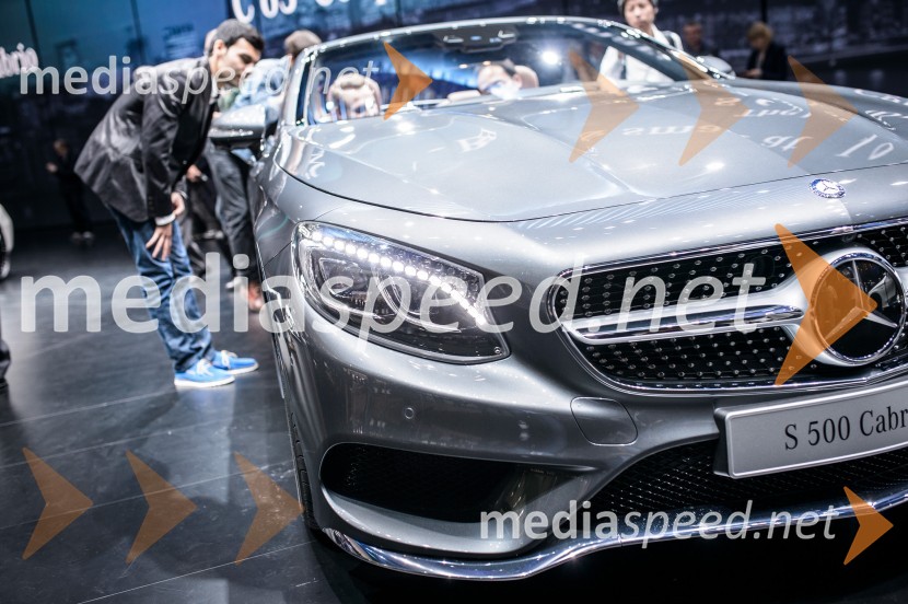 Mercedes-Benz S CabrioletMednarodni avtomobilski salon v Frankfurtu 2015