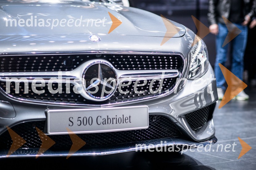 Mercedes-Benz S CabrioletMednarodni avtomobilski salon v Frankfurtu 2015