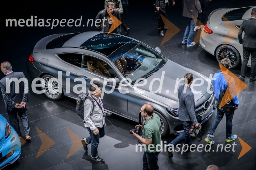 Mercedes-Benz C CoupeMednarodni avtomobilski salon v Frankfurtu 2015