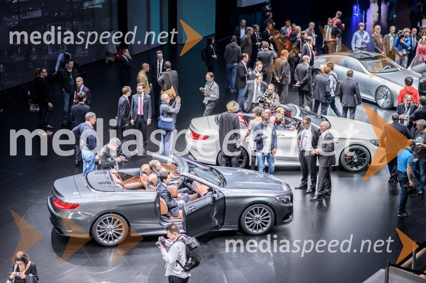 Mercedes-Benz S CabrioletMednarodni avtomobilski salon v Frankfurtu 2015