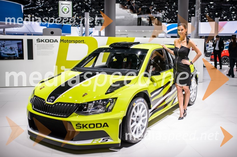 Škoda Fabia MotorsportMednarodni avtomobilski salon v Frankfurtu 2015