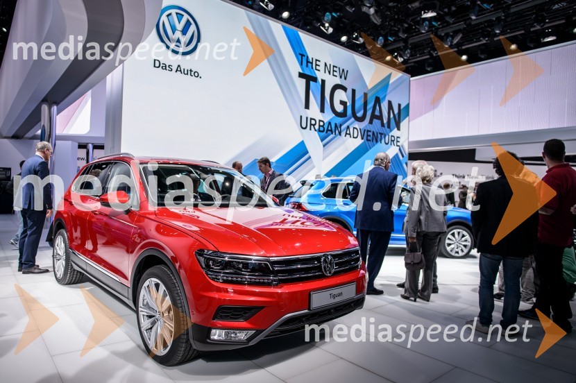 Novi Volkswagen TiguanMednarodni avtomobilski salon v Frankfurtu 2015