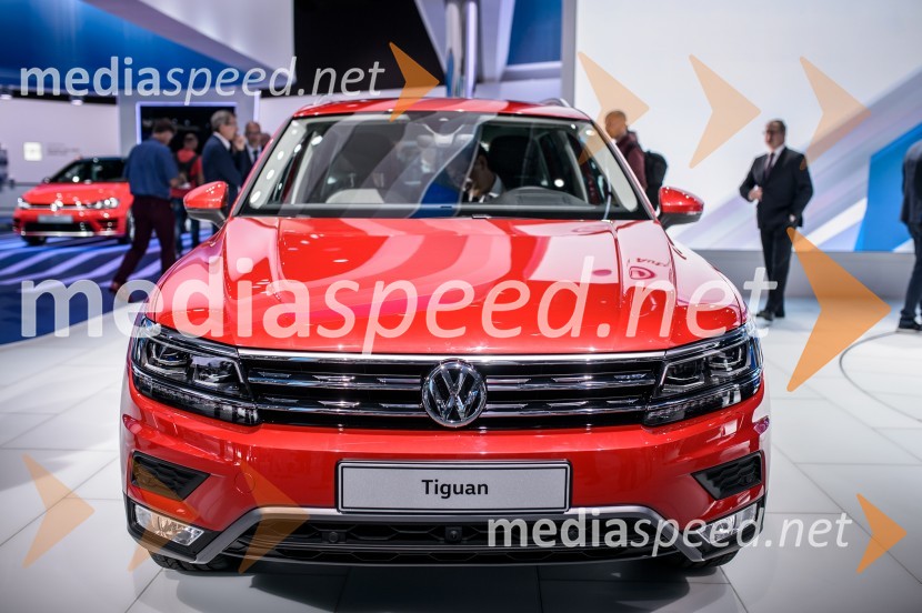 Novi Volkswagen TiguanMednarodni avtomobilski salon v Frankfurtu 2015