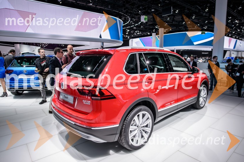 Novi Volkswagen TiguanMednarodni avtomobilski salon v Frankfurtu 2015