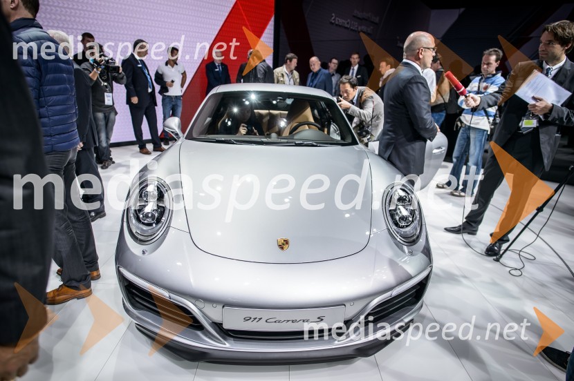Porsche 911 Carrera SMednarodni avtomobilski salon v Frankfurtu 2015