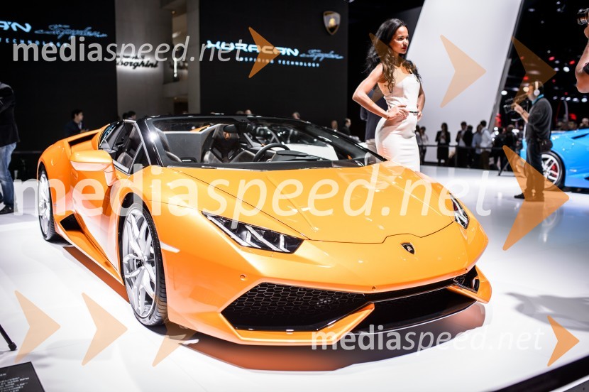 Lamborghini Hurican SpyderMednarodni avtomobilski salon v Frankfurtu 2015