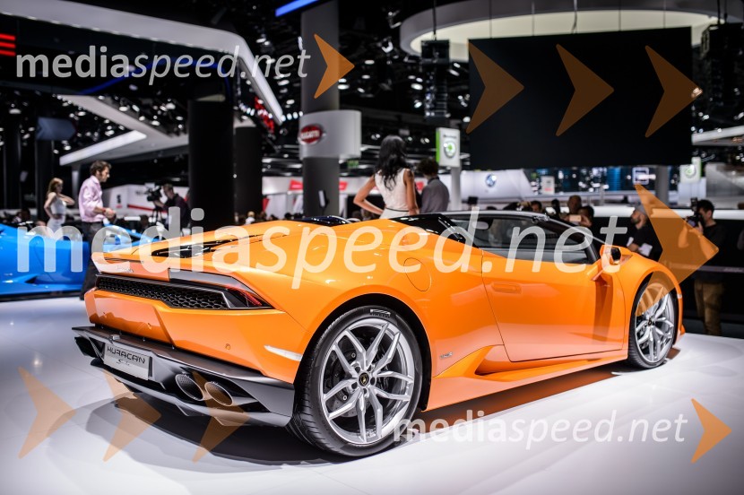 Lamborghini Hurican SpyderMednarodni avtomobilski salon v Frankfurtu 2015