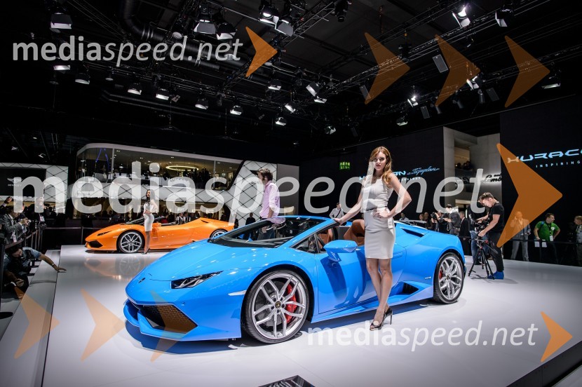 Lamborghini Hurican SpyderMednarodni avtomobilski salon v Frankfurtu 2015