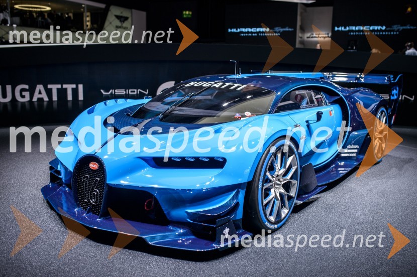 Bugatti Vision Gran TurismoMednarodni avtomobilski salon v Frankfurtu 2015