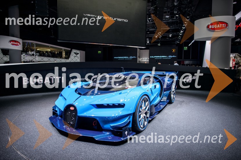 Bugatti Vision Gran TurismoMednarodni avtomobilski salon v Frankfurtu 2015